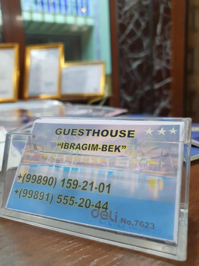Ibragim-Bek Hotel Samarkand Buitenkant foto